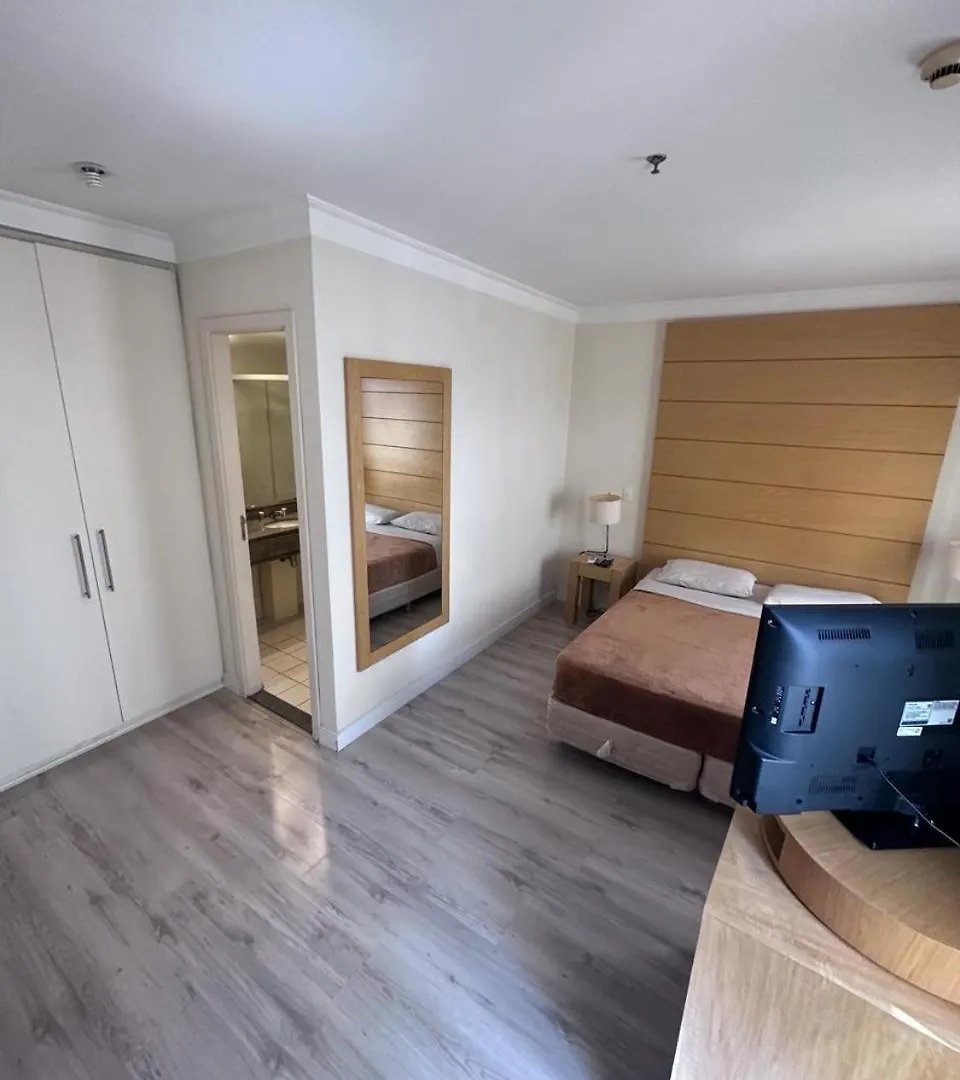 Charmoso Flat Em Frente Ao Aeroporto De Congonhas Apartamento São Paulo